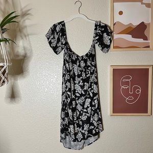 Billabong Off-The-Shoulder Floral Dress